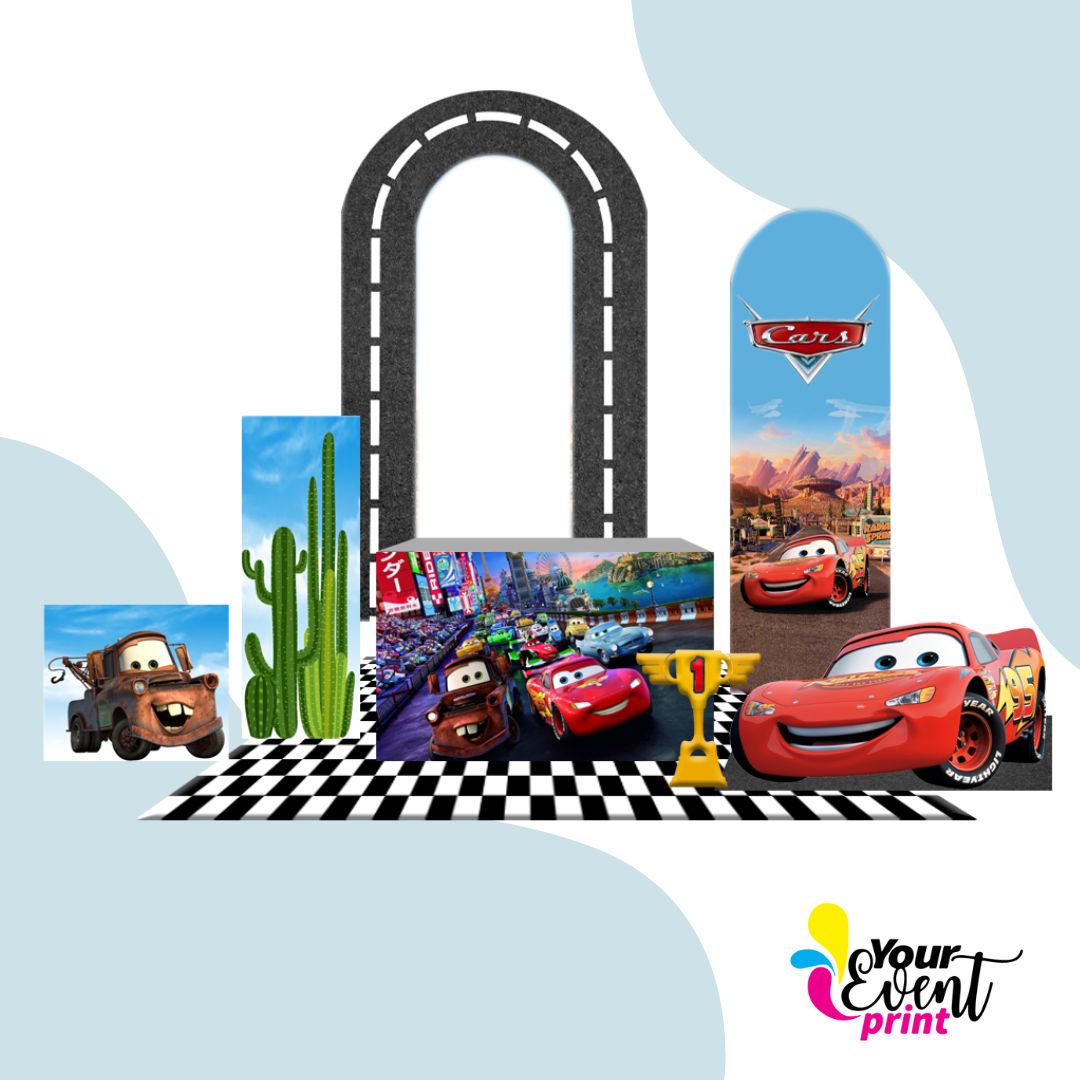 Cars Event Print Decoration