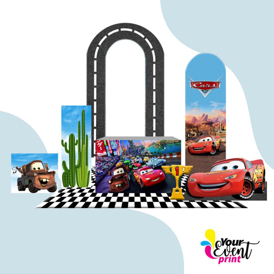 Cars Event Print Decoration