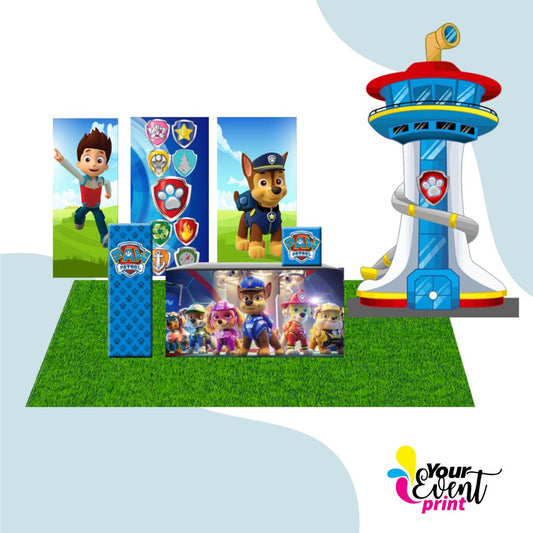 Paw Patrol Event Print Decoration