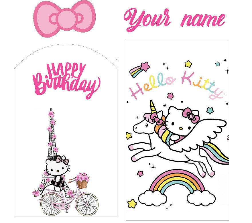 Hello Kitty Event Print Decoration