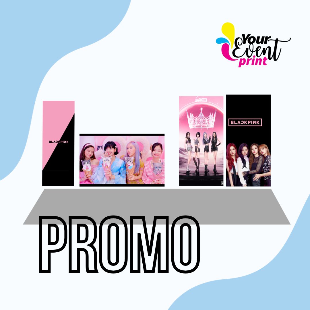 Promo BlackPink Event Print Decoration