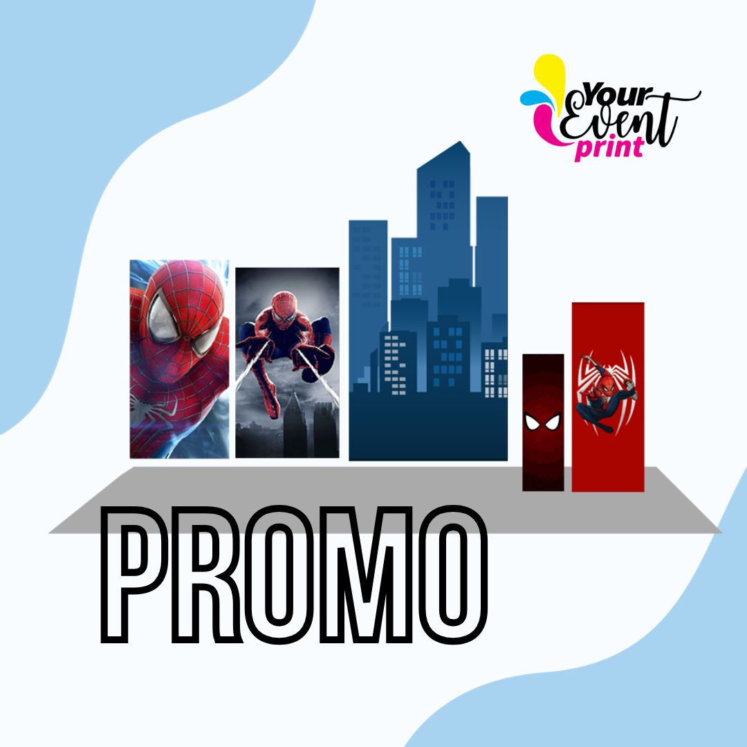 Promo Spiderman Event Print Decoration