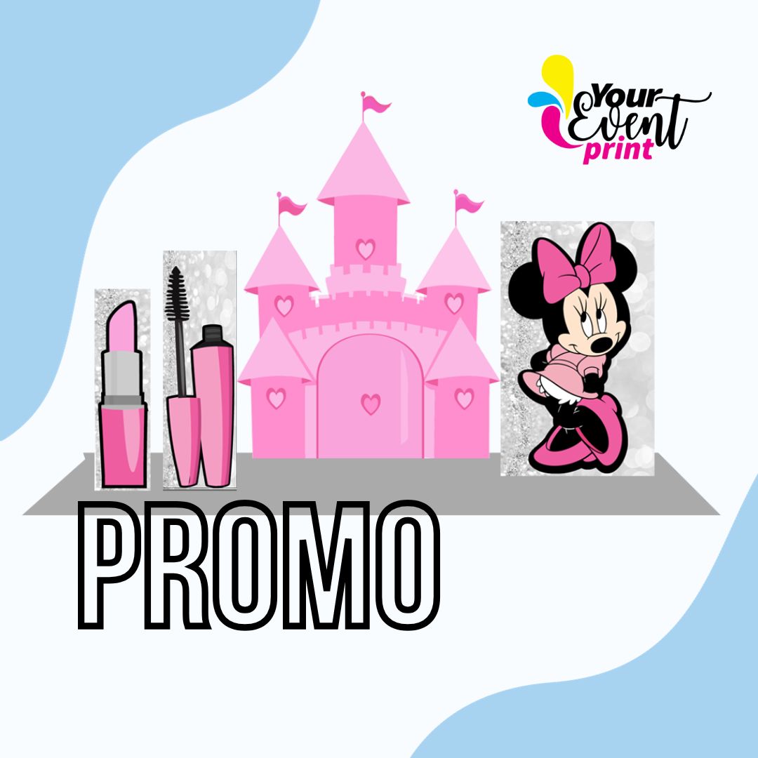 Promo Minnie Event Print Decoration