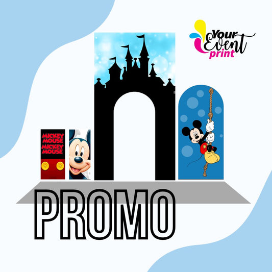 Promo Mickey Event Print Decoration