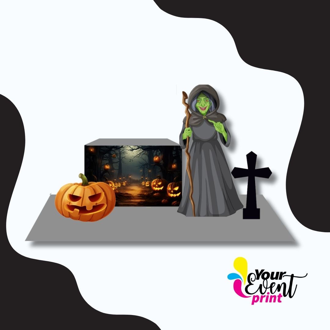 Promo halloween Event Print Decoration