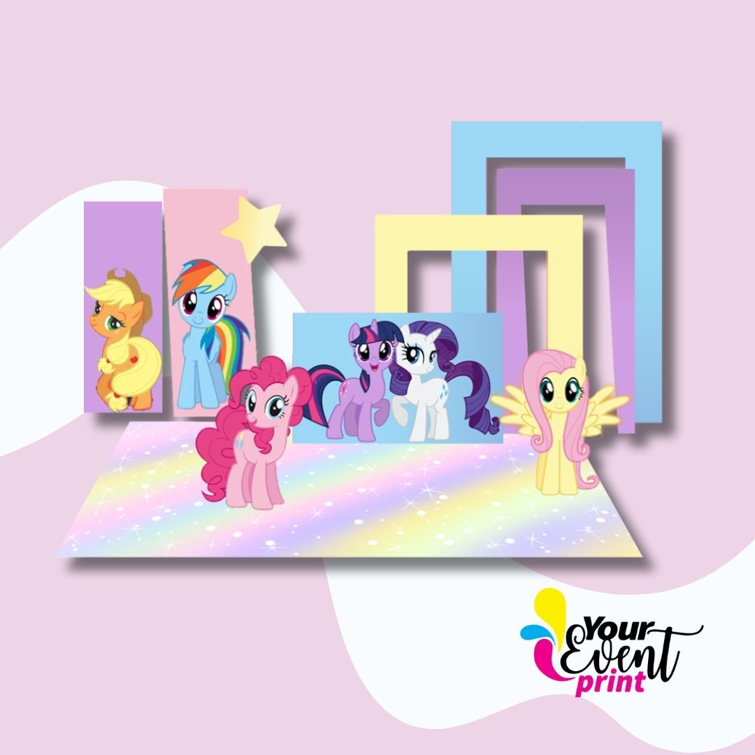 Pony Event Print Decoration